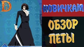 Обзор Питомцев-Партнеров в Bleach Mobile 3D / Bleach Realm: Awakening Of The Soul