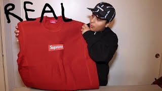 Supreme Unboxing FW Week 16 | Crew Neck Box Logo