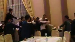 Драка на свадьбе