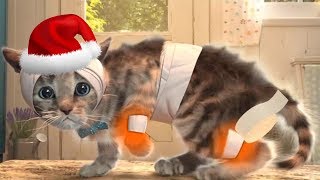 Fun Pet Care Kids Game - Little Kitten Preschool Adventures - Play Fun Xmas School Party Gameplay