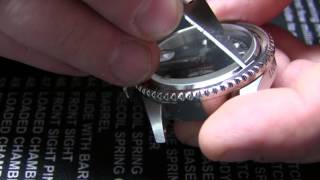 How to Mod Invicta 8926 Pro Diver Part 1 : Bezel Insert & Bezel