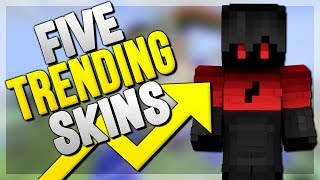5 Trending Minecraft Skins! (Top Minecraft Skins)
