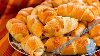 Как сделать рогалики? Неимоверно вкусные рогалики на твороге со сгущенкой! Рецепт рогаликов!