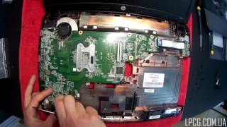Как разобрать и почистить ноутбук HP 655