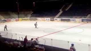 Extraliga v inline hokeji, 1. utkání čtvrtfinále Pardubice - Zlín: samostatné nájezdy