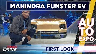 Mahindra Funster EV | 520 km range convertible | Auto Expo 2020 | Times Drive