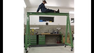 Shop built gantry crane