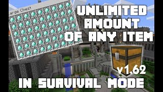 Minecraft Item Glitch! WORKING APRIL 2018! Get ANY Item in Survival! PS4/SWITCH v1.66