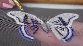 Презентация "Тамбурная вышивка люневильским крючком" / "Tambour embroidery Luneville hook"