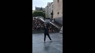 At Mont des Arts in Brussels