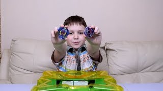 Beyblade Doomscizor vs Genesis Valtryek Думсайзор против Генесис Волтраека