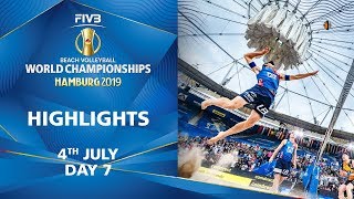Day 7 - Highlights | FIVB Beach Volleyball World Championships Hamburg 2019