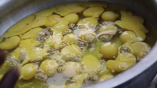 Biggest Scrambled Egg Omelette | BIGGEST Scrambled Egg Omelette By Country Boys | Country foods