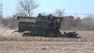 2 John Deere Combines - 1 early 80's & 1 Early 2000's