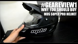 [GEAREVIEW#1] WHY YOU SHOULD BUY MDS SUPER PRO HELMET | Indonesia