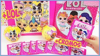 LOL Surprise Confetti POP wave 1 vs wave 2 y cromos del album LOL, LOL surprise dorada!!!