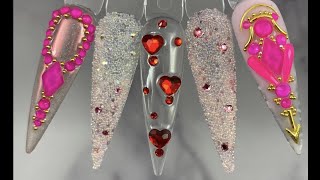 Full Live Tutorial: Valentine Special - Diamond Dust Pixie, Metal Art, #GlitzCrystals