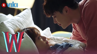 W - EP 7 | Lee Jong Suk & Han Hyo Joo Cuddling in Bed
