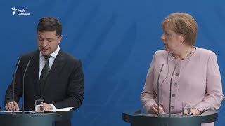 Про що говорили Зеленський та Меркель?