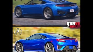GTA VS REAL LIFE CARS AND PLACES (HD)
