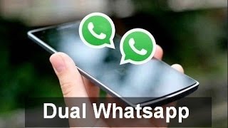 How to install Two Whatsapp or Facebook on One android mobile 2016 *no Root Required