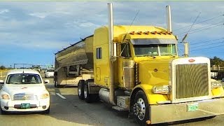 Albert's Transport - Rolling CB Interview™  2003 Peterbilt Frameless Dump Trailer