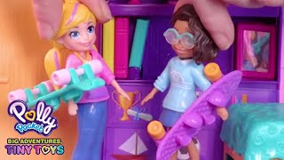 Cat & Mouse Chase ??Polly Pocket Toy Play | Polly Pocket