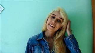 Песня группы Сплин "Чудак", читает Евгения Саженцева