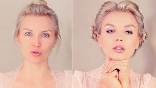 БЫСТРЫЙ, БЮДЖЕТНЫЙ МАКИЯЖ + ЭФФЕКТНАЯ ПРИЧЕСКА