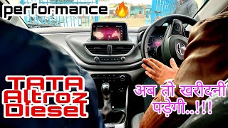 Tata altroz diesel review?..!! Performance test?, best in segment