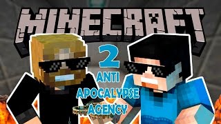 Minecraft - Anti Apocalypse Agency - BOB! Еп.2 (Minecraft Map)
