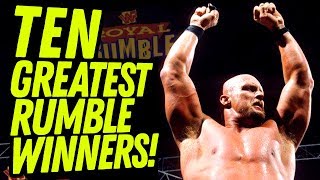 Ten GREATEST WWE ROYAL RUMBLE WINNERS! Going In Raw Podcast