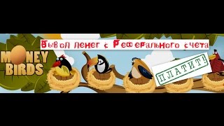 Money Birds - Вывод денег с Реферального счета.Игра платит!