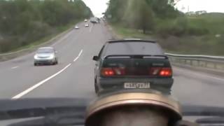 Сумасшедшие Погони ДПС  Камикадзе на Пятнашке!!! Как в Голливуде!!!2016