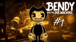 Чертовы чернила! - Bendy and the Ink Mashine: chapter 1 #1 [ПРОХОЖДЕНИЕ]