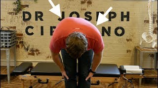 *SEVERE SCOLIOSIS* Relief after Y-STRAP Chiropractic Adjustment by  Dr Joseph Cipriano