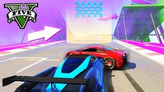 GTA V Online: O FINAL mais ESPETACULAR na MINHA CORRIDA!!!