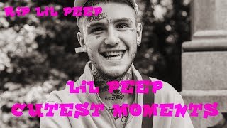 LIL PEEP THE BEST MOMENTS | RIP ЛИЛ ПИП
