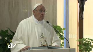 Papa Francesco nell'omelia: come il profeta Elia, prepariamoci a seguire Dio
