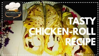 Chicken Paratha Roll Recipe - Ramadan Recipes | Street Food| Egg chicken roll in hindi step by step