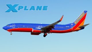X Plane 11 | Zibo 737-800 v3.37 | San Diego - Phoenix