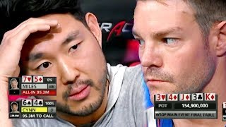 INSANE BLUFF For $3,800,000 Cash! (2018 WSOP Main Event)