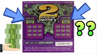$20K PRIZE CALIFORNIA LOTTERY SCRATCH OFF TICKETS ?