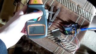 Тахометр на ардуино с экраном нокия 3110