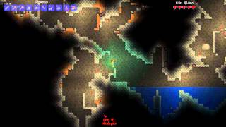 Terraria co-op Nikolopolo Серия 2 [Смертельная пещера]