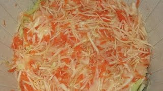 Квашеная капуста. Заготовки на зиму