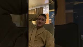 Алексей Безус в прямом эфире 29.11.2019. В спа салоне..Витжай, мне немножко стыдно за тебя