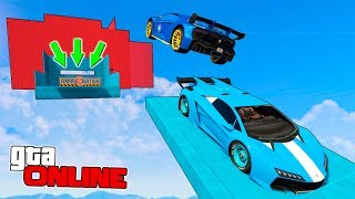 ПАРНЫЙ ПАРКУР НА МАШИНАХ ДЛЯ НАСТОЯЩИХ МУЖИКОВ В GTA 5 ONLINE! (GTA 5 Смешные моменты)