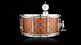 Amazing Custom Snare Drum! DrumDial Snare Drum Tuning.