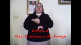 Lettera di Papa Francesco alle famiglie